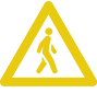 Pedestrian Detection Icon